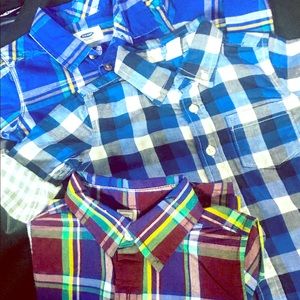 Bundle of three long sleeved button ups.